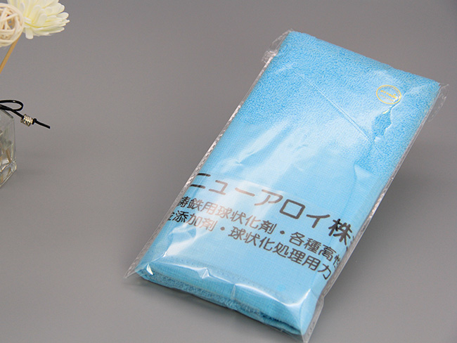 日本球化剂面巾简洁包装定制