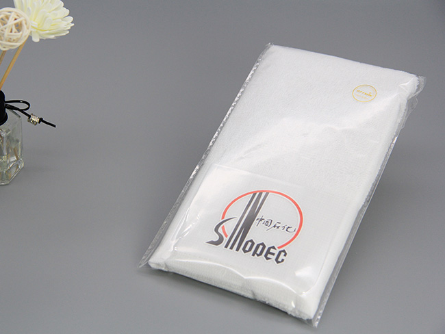 中国石化面巾简洁包装定制